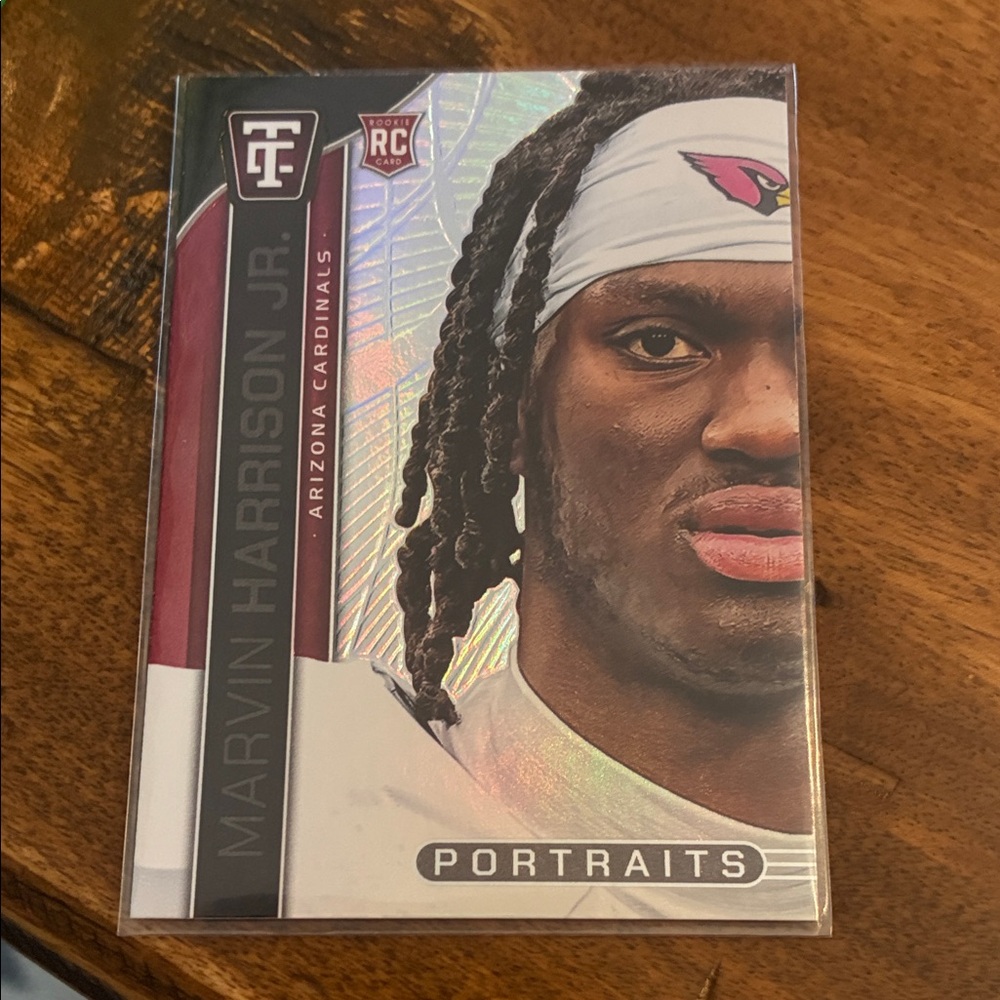 2024 Panini Totally Certified- Marvin Harrison Jr. (RC) Portraits Mirror